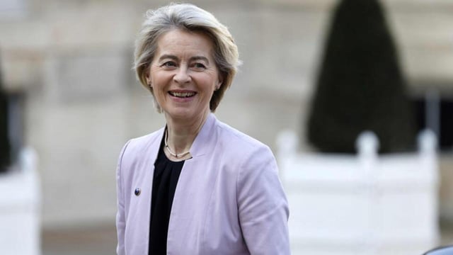 European Commission President Ursula von der Leyen and 21 members of the EU College of Commissioners, or political leaders of the 27 member states, are travelling to India on February 27-28 (AFP FILE PHOTO)