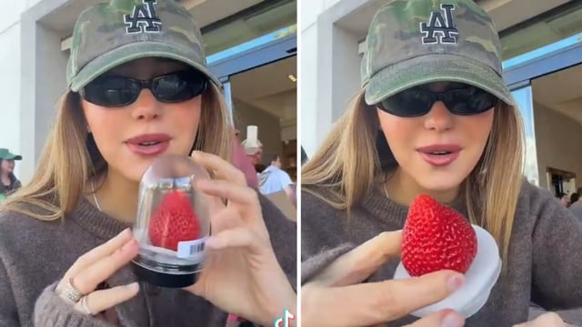Social media influencer Alyssa Antoci bought a $19 strawberry from Erewhon, claiming it was the best ever.