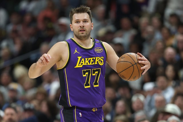 Luka Doncic and the Lakers are heavily favored against the Mavericks in tonight&#39;s must-see matchup at 10 p.m. ET.
