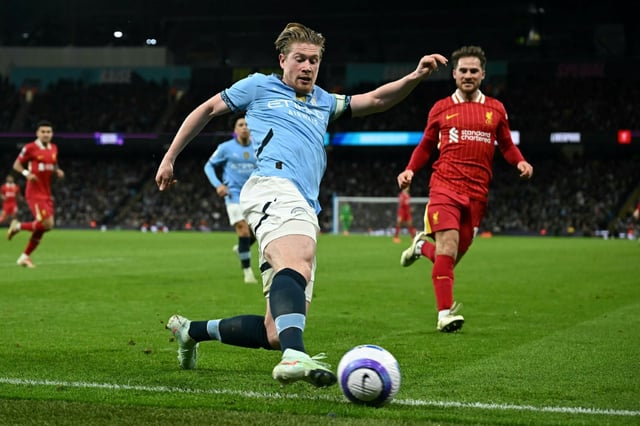 Manchester City midfielder Kevin De Bruyne
