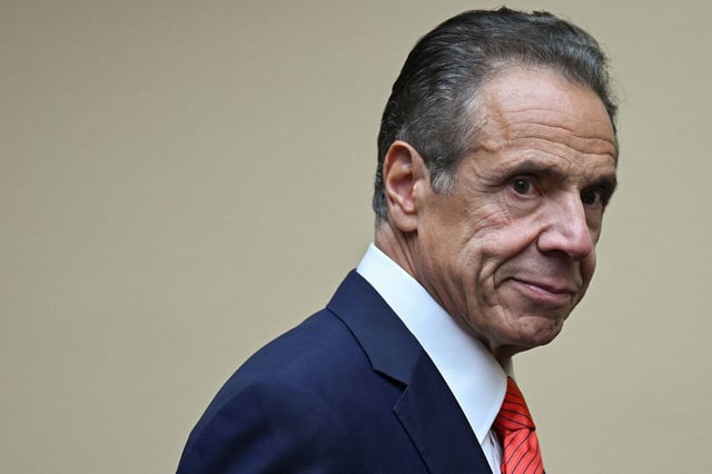 Former New York governor Andrew Cuomo enters the hearing room before a House Oversight and Accountability Select Coronavirus Pandemic Subcommittee hearing on New York state's COVID-19 pandemic response, on Capitol Hill in Washington, U.S., September 10, 2024.