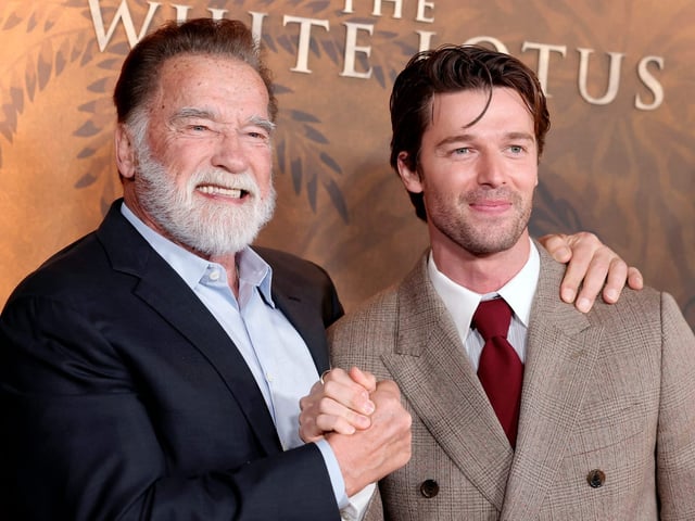 Arnold Schwarzenegger and Patrick Schwarzenegger