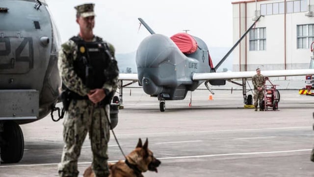 U.S. Naval Air Station (NAS) Sigonella, in Sicily, Italy. (Fabrizio Villa/Getty)