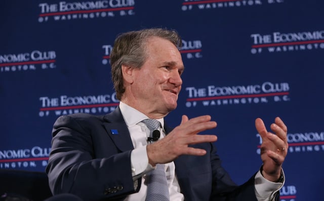 Economic Club of Washington breakfast with Brian Moynihan, chair and chief executive officer of Bank of America at the Ritz-Carlton on Feb. 25, 2025.