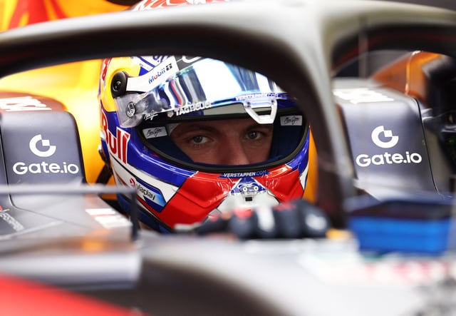 Formula One F1 - Pre Season Testing - Bahrain International Circuit, Sakhir, Bahrain - February 26, 2025 Red Bull's Max Verstappen during testing REUTERS/Hamad I Mohammed