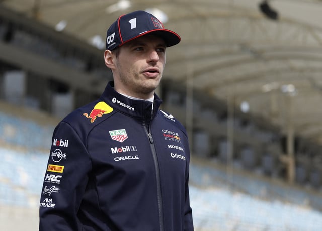 Formula One F1 - Pre Season Testing - Bahrain International Circuit, Sakhir, Bahrain - February 26, 2025 Red Bull's Max Verstappen ahead of testing REUTERS/Hamad I Mohammed