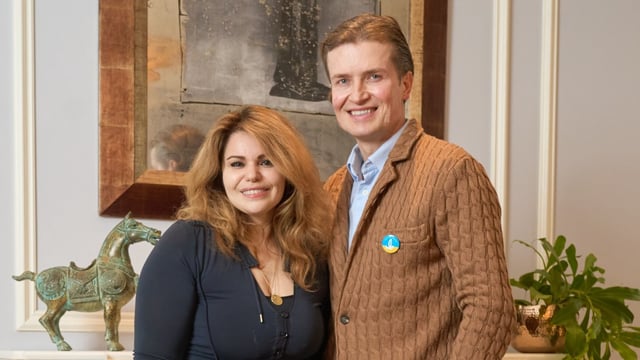 Iya Patarkatsishvili and Yevhen Hunyak paid £32.5 million for the property