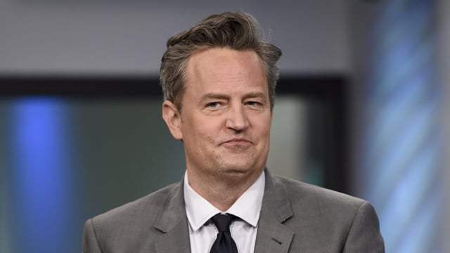 Actor Matthew Perry participates in the BUILD Speaker Series to discuss the mini-series The Kennedys After Camelot in New York on March 30, 2017. 