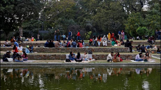 Union home minister Amit Shah is also scheduled to attend the festival, prompting security measures that will see the park closed to general visitors on February 27 and 28. (REUTERS)