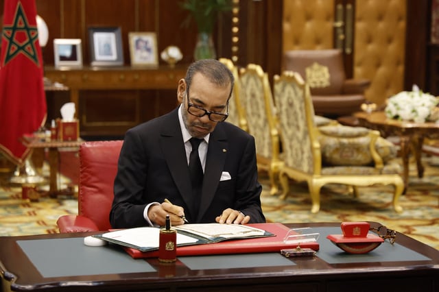 Mohammed VI à Rabat, le 28 octobre 2024.
