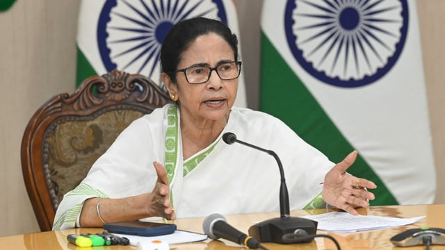 West Bengal chief minister Mamata Banerjee claimed that her party TMC would win 215 out of 294 seats in the 2026 assembly election.