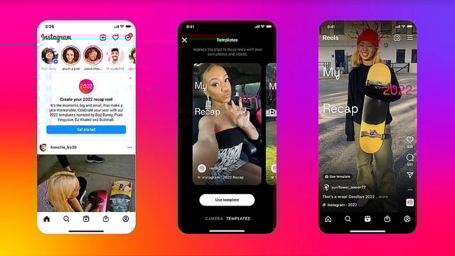 Similar to TikTok, Reels can be scrolled vertically on Instagram