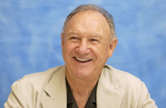 Gene Hackman during "Runaway Jury" Press Conference with Dustin Hoffman, Gene Hackman, John Cusack and Rachel Weisz at the Wyndham Hotel in New Orleans, LA.