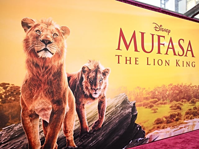 Atmosphere at the "Mufasa: The Lion King" premiere at Dolby Theatre on December 09, 2024 in Los Angeles, California. (Photo by Gilbert Flores/Variety via Getty Images)