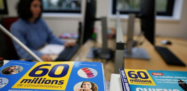 Au siège de 60 millions de consommateurs, à Malakoff (Hauts-de-Seine), le 19 novembre 2024