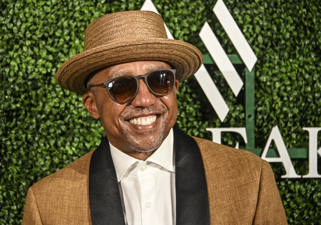 Baltimore-born music mogul and curator of Preakness Live Kevin Liles attends the 147th running of the Preakness Stakes at Pimlico Racetrack. (Staff File)
