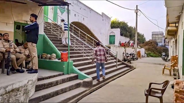 Advocate Manoj Kumar Singh, appearing for ASI, submitted that his officers were not permitted by the Masjid Committee to enter the mosque and he is not in a position to make a statement as to whether whitewash is needed or not. (PTI)