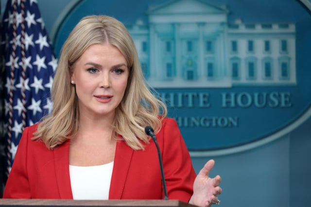 White House Press Secretary Karoline Leavitt accused judges in liberal districts of 'abusing their power'