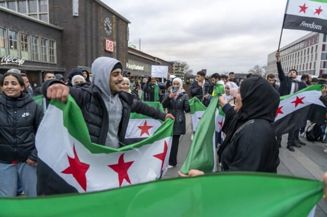 Syrer feierten in ganz Deutschland den Sturz der Assad-Regierung. Zurück in die Heimat will aber nur ein Bruchteil der Migranten. FOTO: Archiv