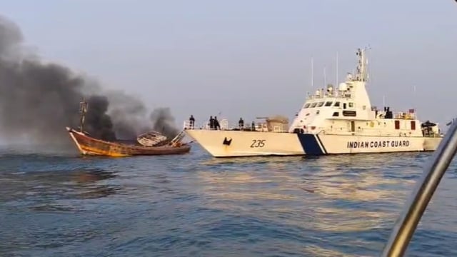 Swift action by the Indian Coast Guard and Indian Navy ensured the safe rescue of all 18 crew members aboard the vessel, Raigad Superintendent of Police said.