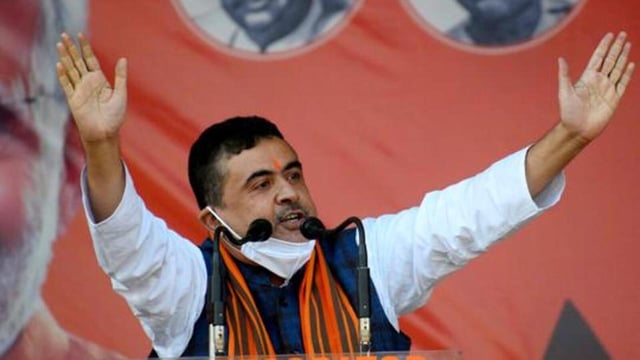 Bharatiya Janata Party (BJP) leader Suvendu Adhikari said, “No agency has sent people to Bengal. The chief minister made wild allegations.” (ANI)