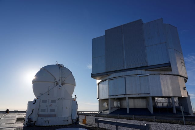 A view at the Very Large Telescope or VLT observatory located on the Cerro Paranal, in the Atacama desert, Chile, January 25, 2025. REUTERS/Rodrigo Gutierrez/File Photo
