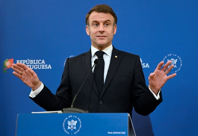 Relations between France and Algeria 'shouldn't be subject to political games', said Macron