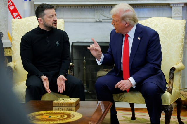 «Vous jouez avec la troisième guerre mondiale»: l'échange houleux entre Trump, Zelensky et Vance