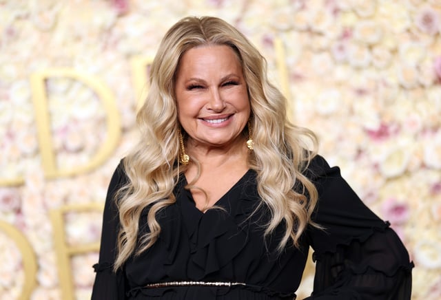 Jennifer Coolidge attends the 82nd Annual Golden Globe Awards at The Beverly Hilton on January 05, 2025 in Beverly Hills.
