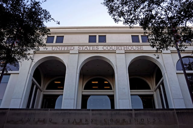The United States District Court for the Northern District of Florida Tallahassee Division is located at 111 N Adams Street, Tallahassee, Fla., seen on Friday, February 28, 2025. (Lee Ann Anderson/ Fresh Take Florida)