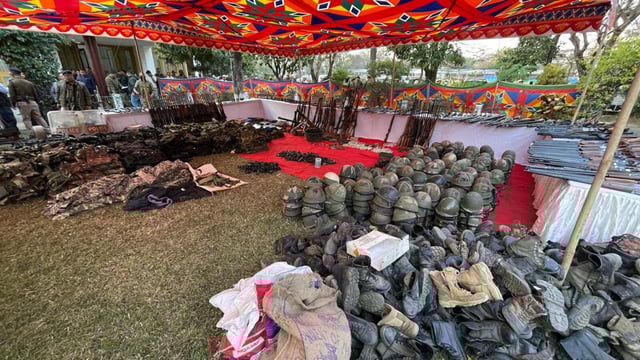 The earlier appeal, issued on February 20 asked people to surrender illegal weapons within seven days. (MANIPUR POLICE)