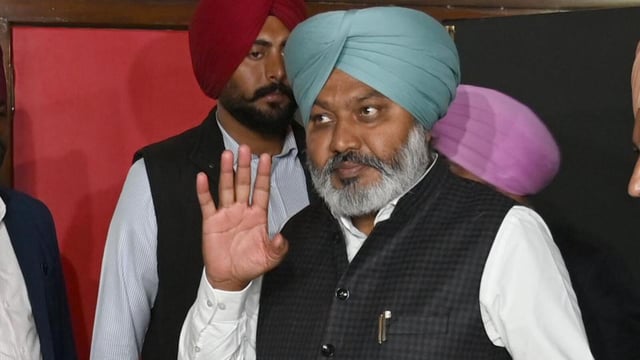 Punjab finance minister Harpal Singh Cheema (HT)