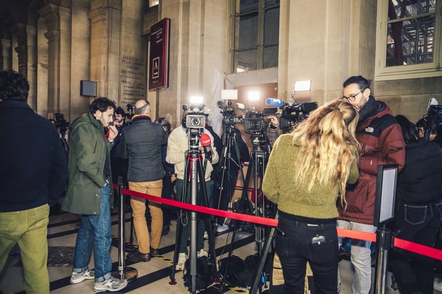 Lors de l'ouverture du procès de Mehdi Nemmouche à Paris, le 17 février.