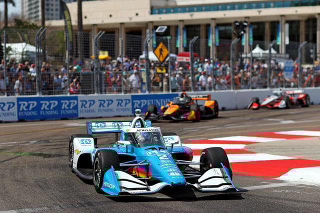Indycar driver Josef Newgarden (2) during the 2024 Grand Prix of St. Petersburg.