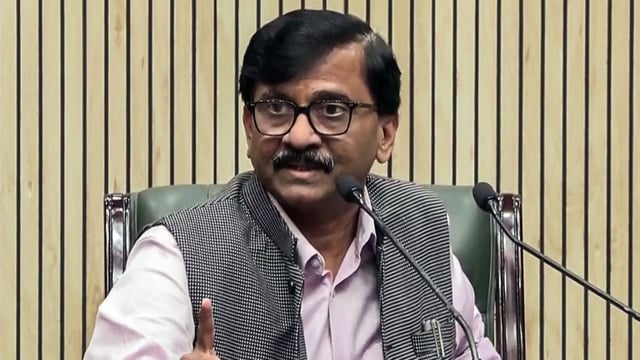 Raut turned the tables on Shinde by asking why he did not question RSS Chief Mohan Bhagwat