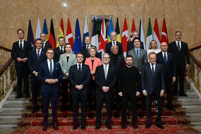 Les dirigeants européens se sont réunis pour un sommet sur l’Ukraine, dimanche, à Londres.