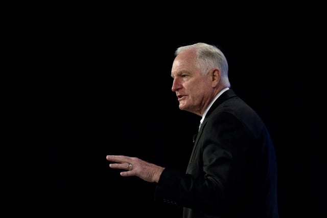 An image about Ex-CEO of Intel Craig Barrett fires up, says 'Fire the Intel board and rehire Pat Gelsinger'