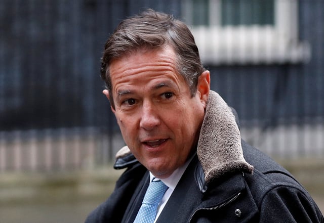 Then Barclays' CEO Jes Staley arrives at 10 Downing Street in London, Britain, January 11, 2018. REUTERS/Peter Nicholls/File Photo