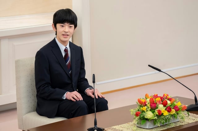 Prince Hisahito, the Japanese imperial family's last hope for the monarchy's long-term survival -- unless succession rules change -- said marriage is not on his mind yet