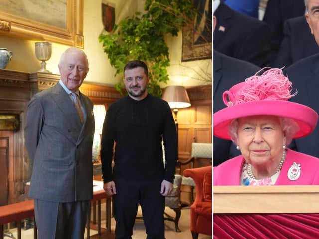 König Charles und Selenskyj treffen sich in Sandringham. Trump hinterlässt wiederum einen schlechten Eindruck bei der königlichen Familie.