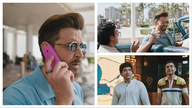 Hrithik Roshan, Farhan Akhtar and Abhay Deol have united for a campaign for Yas Island Abu Dhabi.
