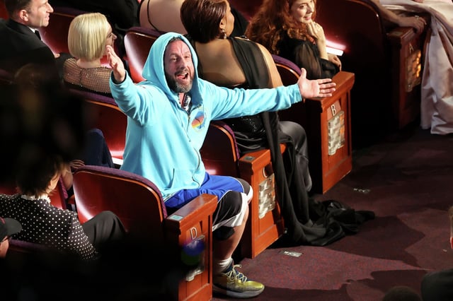 Adam Sandler at the 97th Oscars held at the Dolby Theatre on March 2, 2025, in Hollywood, Calif.