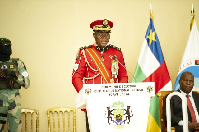 Gabon's General Brice Oligui Nguema was carried aloft by his troops hours after seizing power