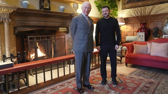 The King’s meeting with President Zelensky was part of a broader diplomatic strategy