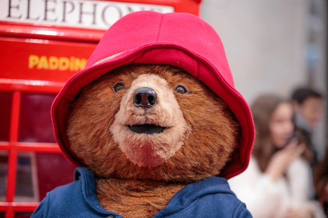 'Paddington' attends the German premiere of the film 'Paddington' at Zoo Palast on November 30, 2014 in Berlin, Germany.