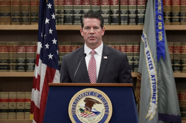 James Dennehy, the Assistant Director in charge of the New York Field Office of the Federal Bureau of Investigation at 26 Federal Plaza in New York City, New York U.S., December 11, 2024. REUTERS/Kent Edwards/File Photo
