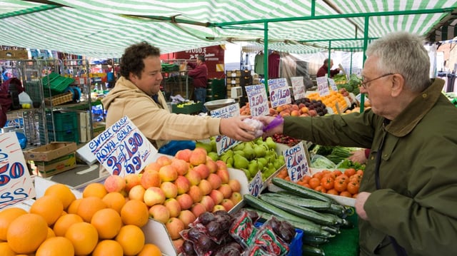 Non-food inflation fell 2.1 per cent in the year to February, yet food inflation rose 2.1 per cent