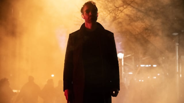 Daredevil/Matt Murdock (Charlie Cox) in Marvel Television's DAREDEVIL: BORN AGAIN, exclusively on Disney+.