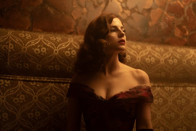 Lucy Boynton as Ruth Ellis in A Cruel Love: The Ruth Ellis Story (Photo: Silverprint Pictures/ITV/Des Willie)