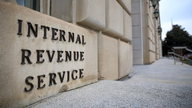 WASHINGTON, DC - FEBRUARY 20: The Internal Revenue Service (IRS) Building is seen on February 20, 2025 in Washington, DC. The Internal Revenue Service will begin laying off roughly 6,000 employees in the middle of tax season as the Trump administration pushes to downsize the federal workforce through the Department of Government Efficiency (DOGE). Tasos Katopodis/Getty Images/AFP (Photo by TASOS KATOPODIS / GETTY IMAGES NORTH AMERICA / Getty Images via AFP)